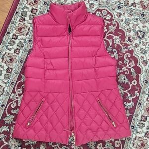 Red Puffer Vest